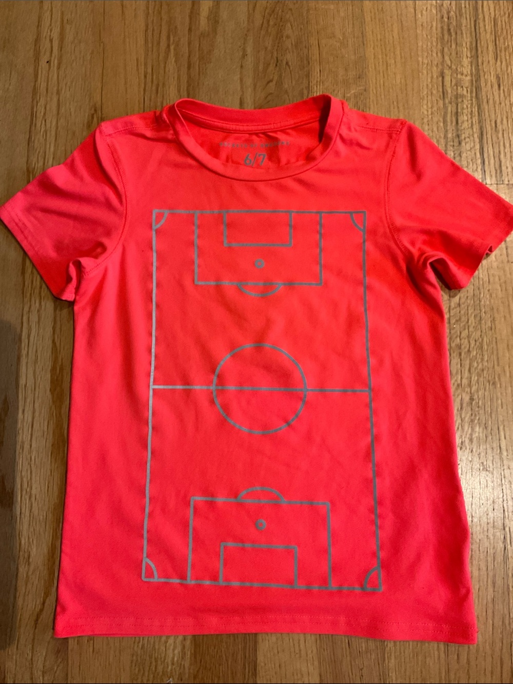 Rockets of Awesome - T-Shirt - Boy’s Size 6/7 - Orange